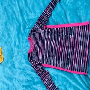 Large Cuddle duds long sleeve PJ top